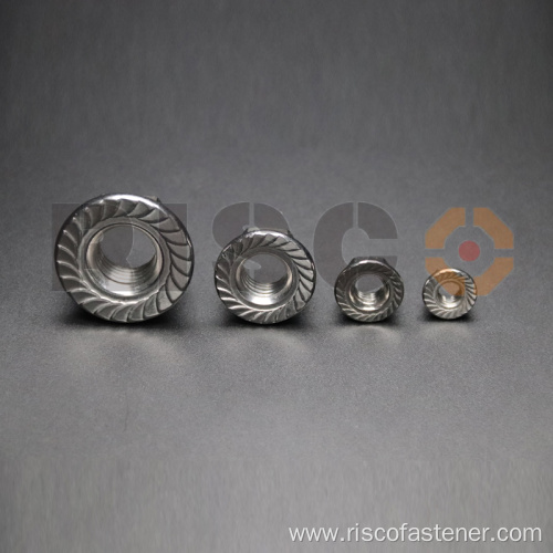 DIN6923 Stainless Steel Flange Nut